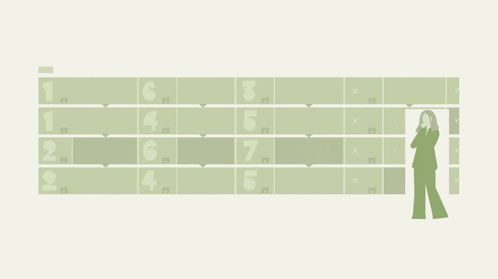 予約枠を分解して考える構造