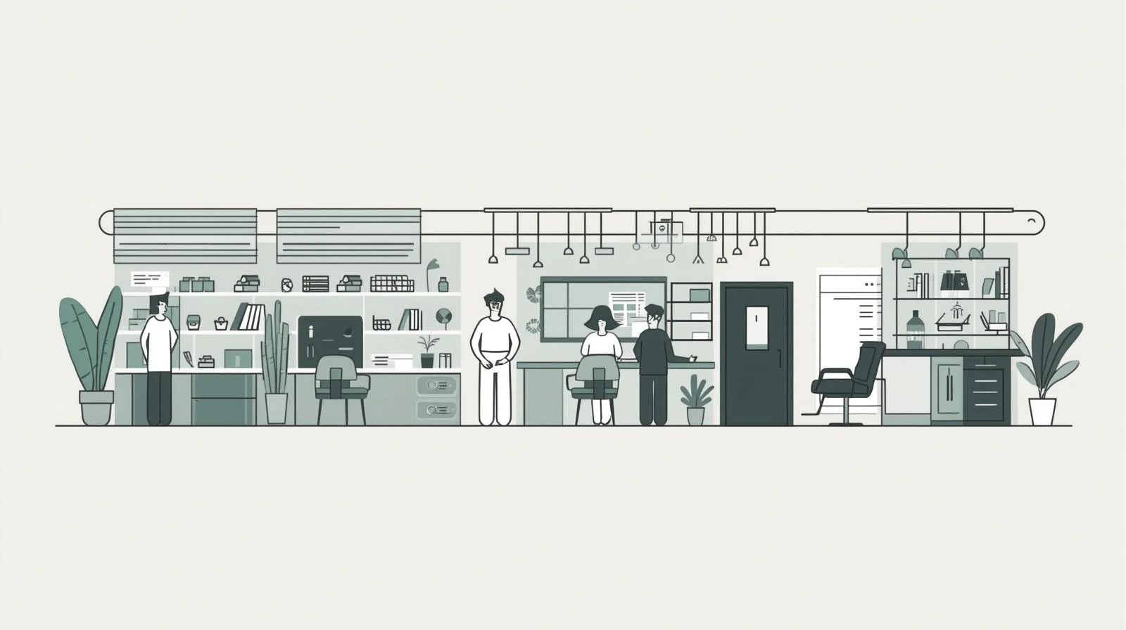 前提整理後に客数を俯瞰できる状態