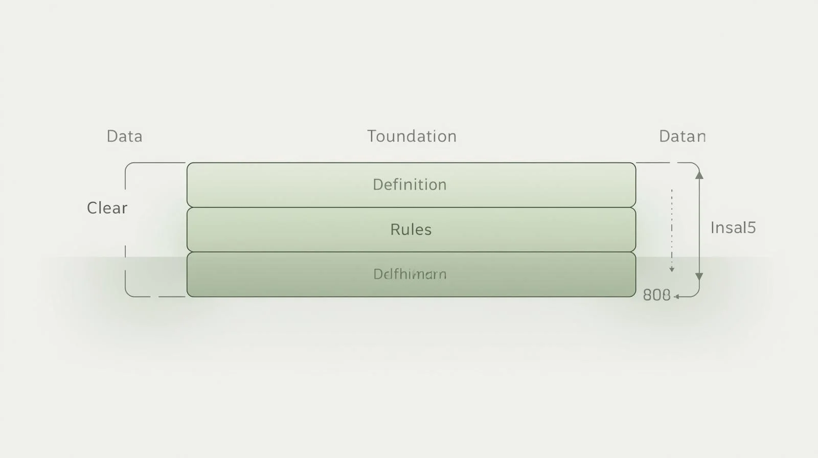 信頼できる数字のもとで意思決定が行われている状態