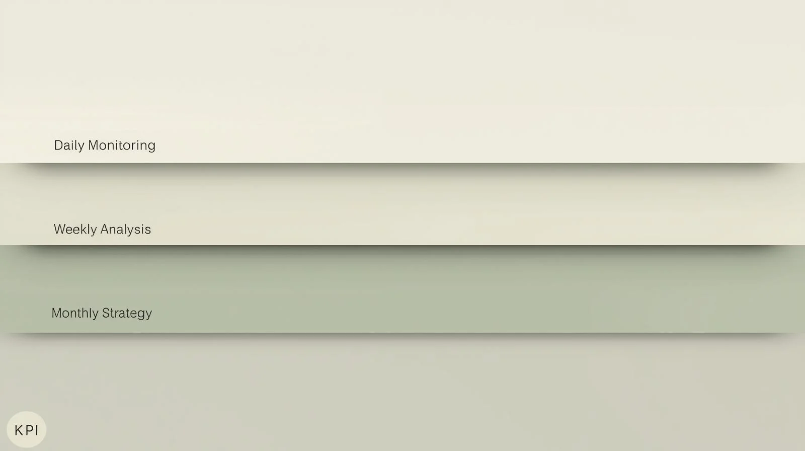 日次と週次の役割を整理した数字管理