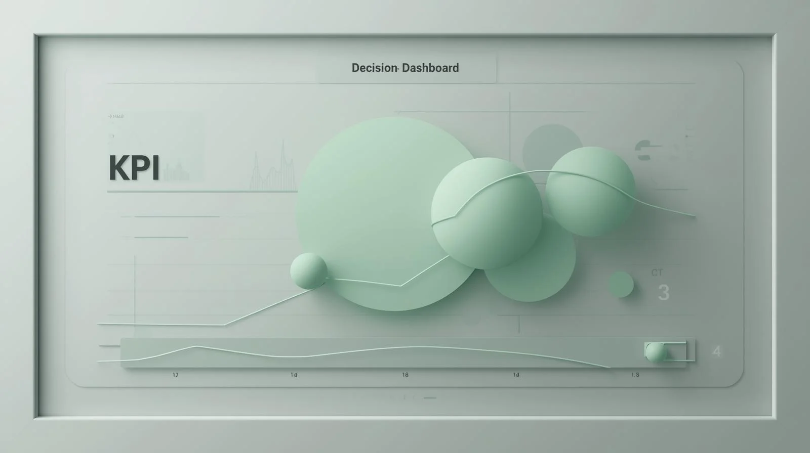 意思決定に必要な指標だけを整理したダッシュボード構造