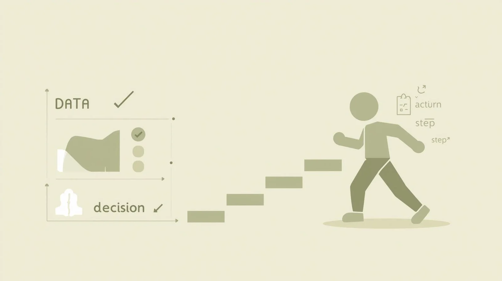 数字から行動へ変換する構造