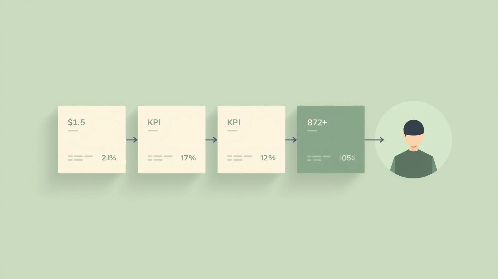 整理されたKPIとダッシュボード設計