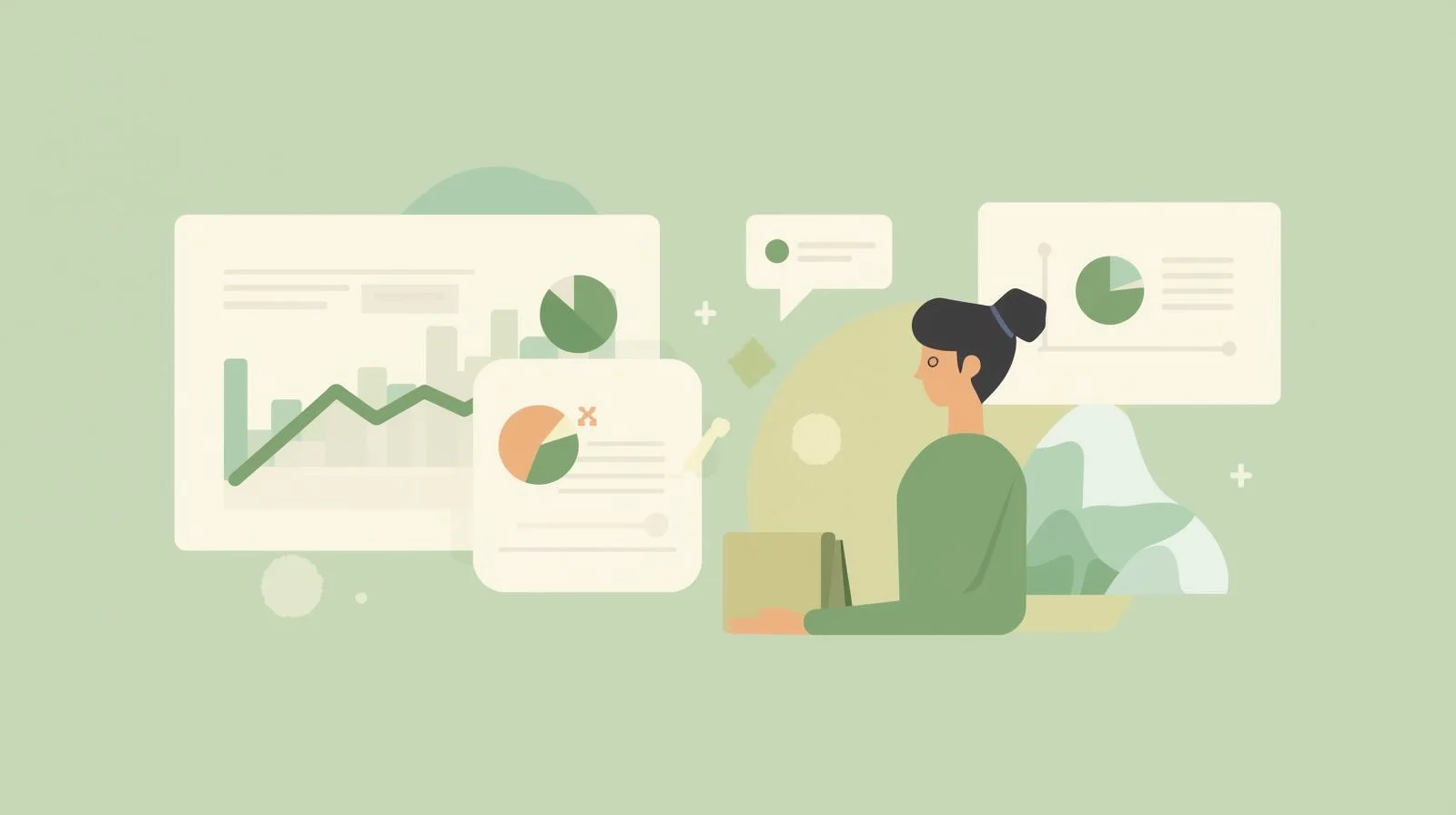 安定した数字管理の状態