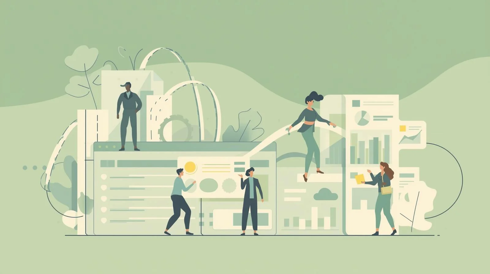 安定した入力運用の状態